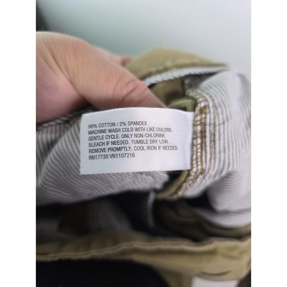 Goodfellow & Co Every Wear Chino Mens 36x34 Khaki Tan Straight Leg Pants - Picture 9 of 12